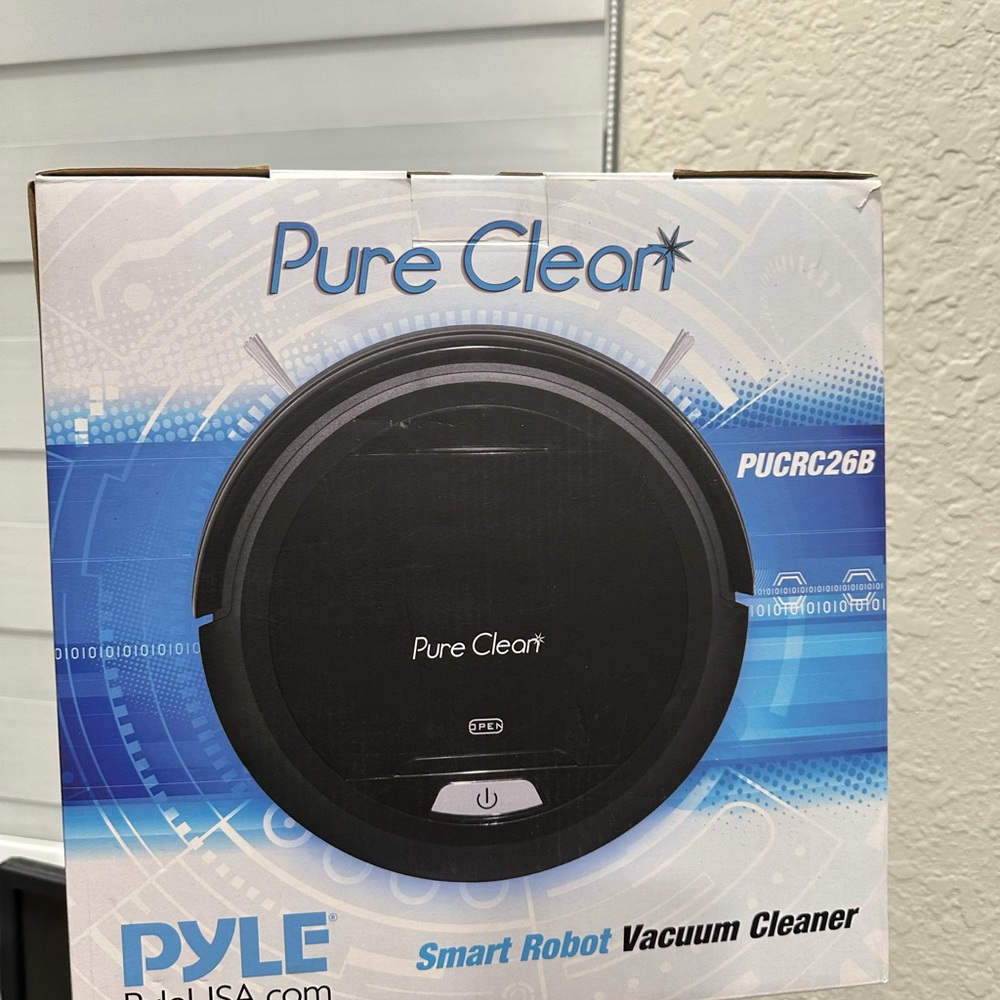 Pyle Pure Clean Smart Robot Vacuum Cleaner - Black